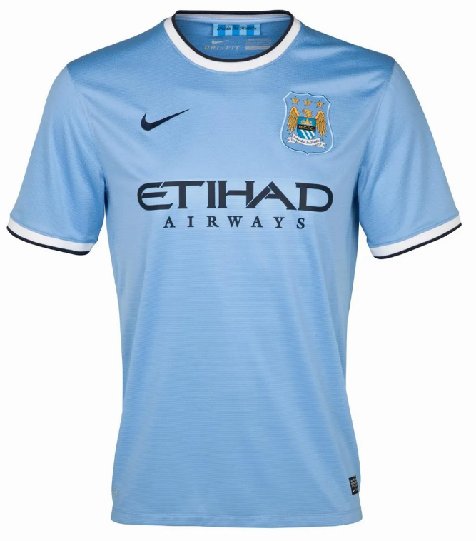 Camisa I Manchester City 2013 2014 Home retro 